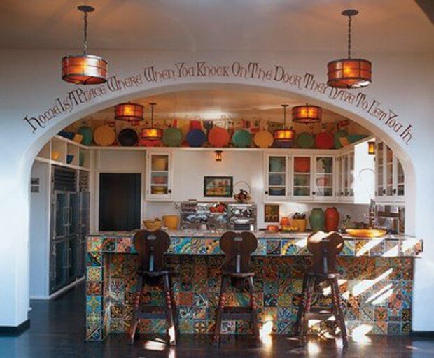 Hacienda, Rustic And Mediterranean Spanish Decorating Mediterranean Spanish Decorating 620x512 Hacienda, Rustic And Mediterranean Spanish Decorating